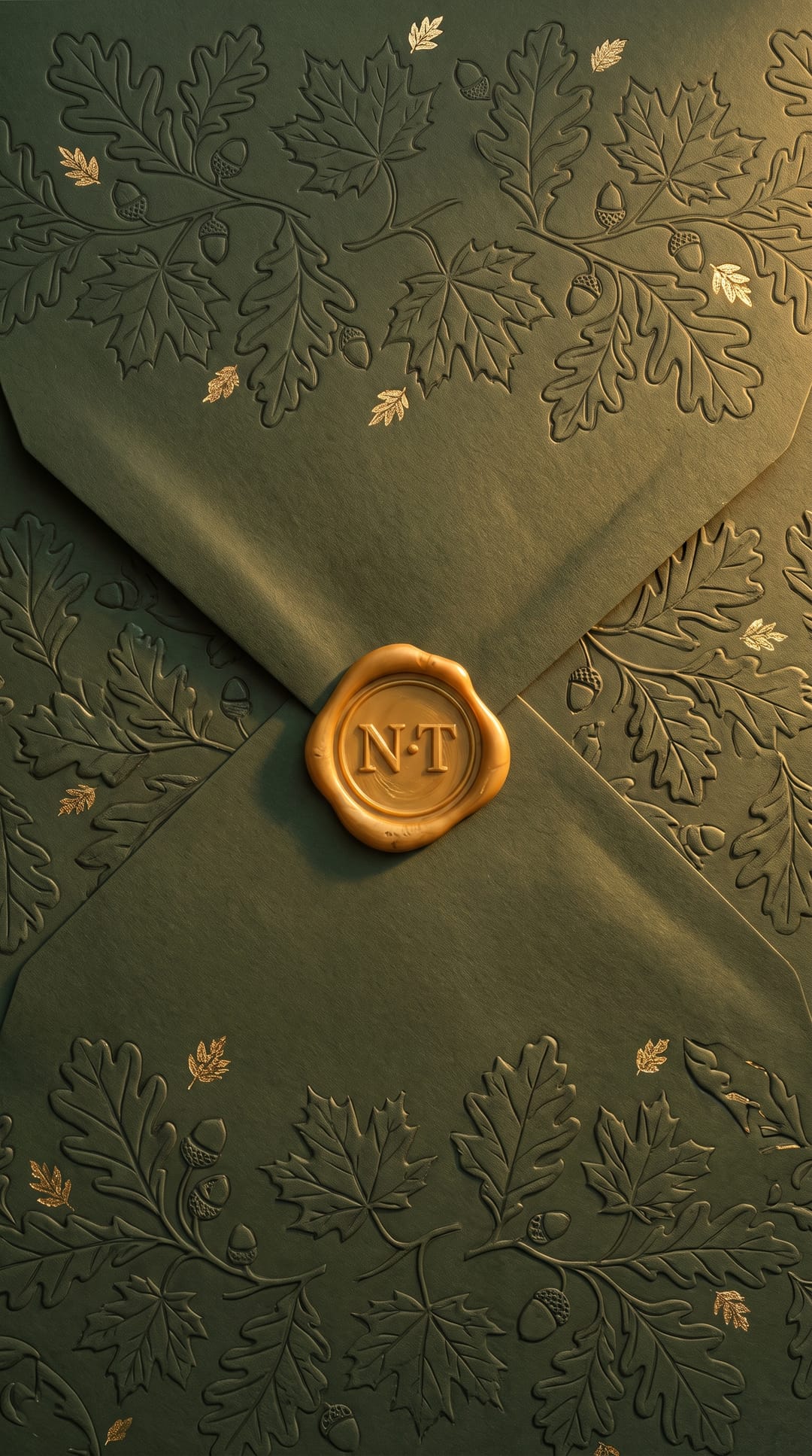 Autumn Manor sealed envelope